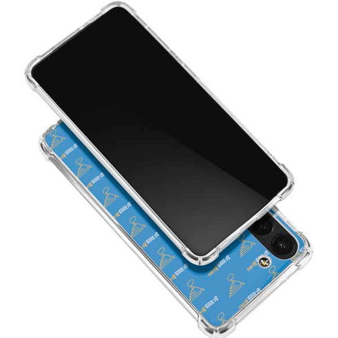 NHL St. Louis Blues Pattern Galaxy S24 FE Clear Case